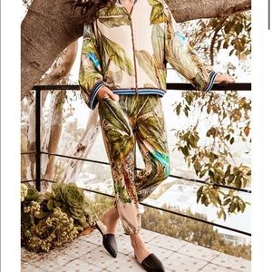 Jungle Silk Johnny Was Bomber Jacket